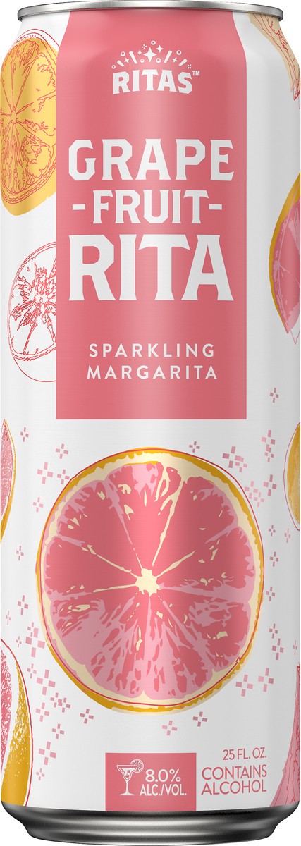 slide 1 of 2, RITAS Sparkling Grape-Fruit-Rita Margarita 25 oz, 25 oz