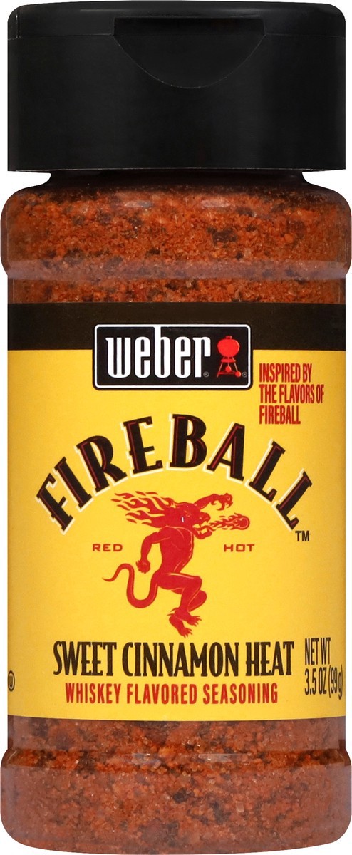 slide 5 of 8, Weber Whiskey Flavored Seasoning, Sweet Cinnamon Heat - 3.5 oz, 3.5 oz