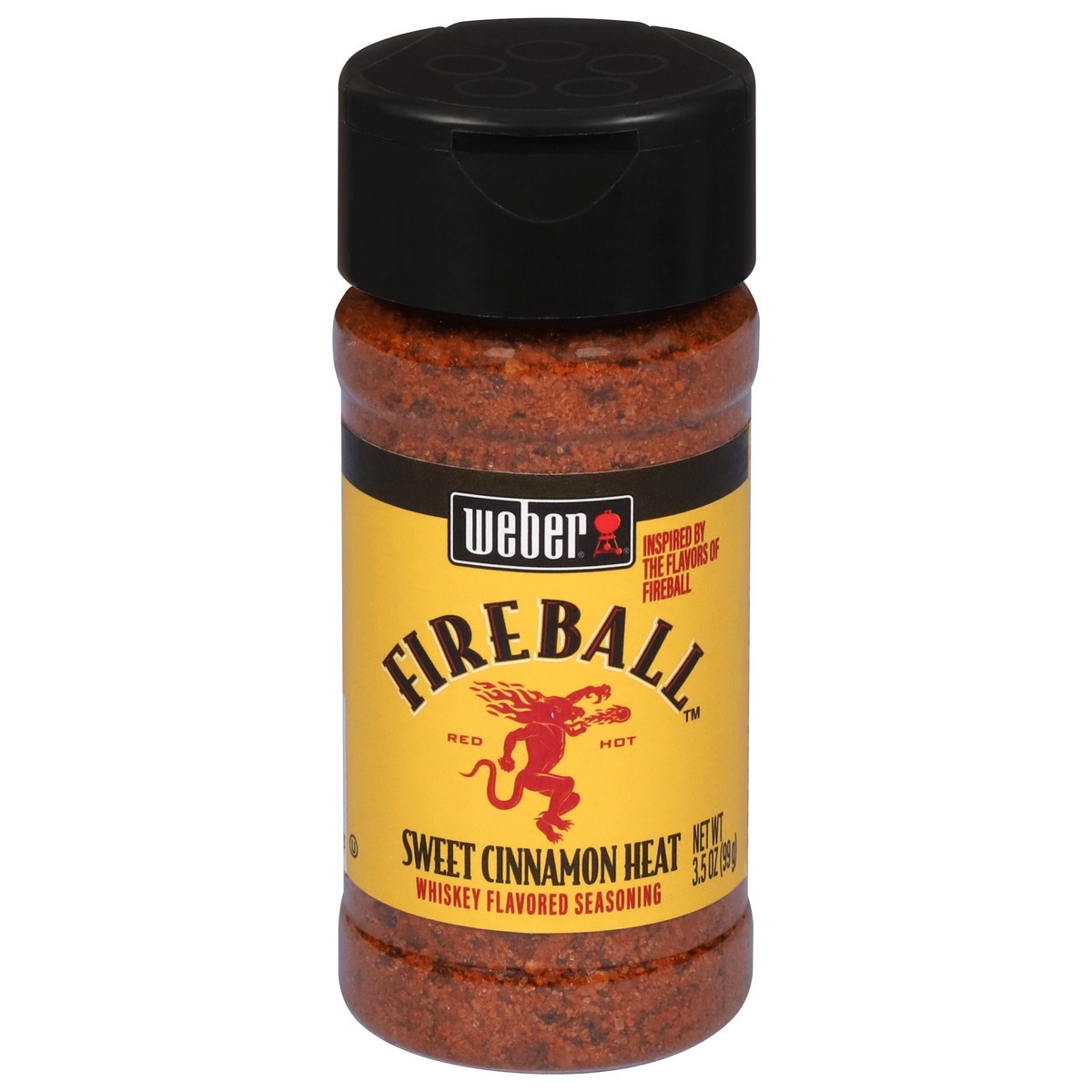 slide 1 of 8, Weber Whiskey Flavored Seasoning, Sweet Cinnamon Heat - 3.5 oz, 3.5 oz