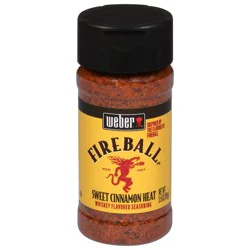 Weber Whiskey Flavored Seasoning, Sweet Cinnamon Heat - 3.5 oz