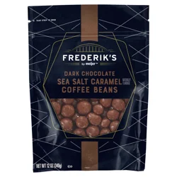 FREDERIKS BY MEIJER Frederik's by Meijer Dark Chocolate Sea Salt Caramel Coffee Beans - 12 oz