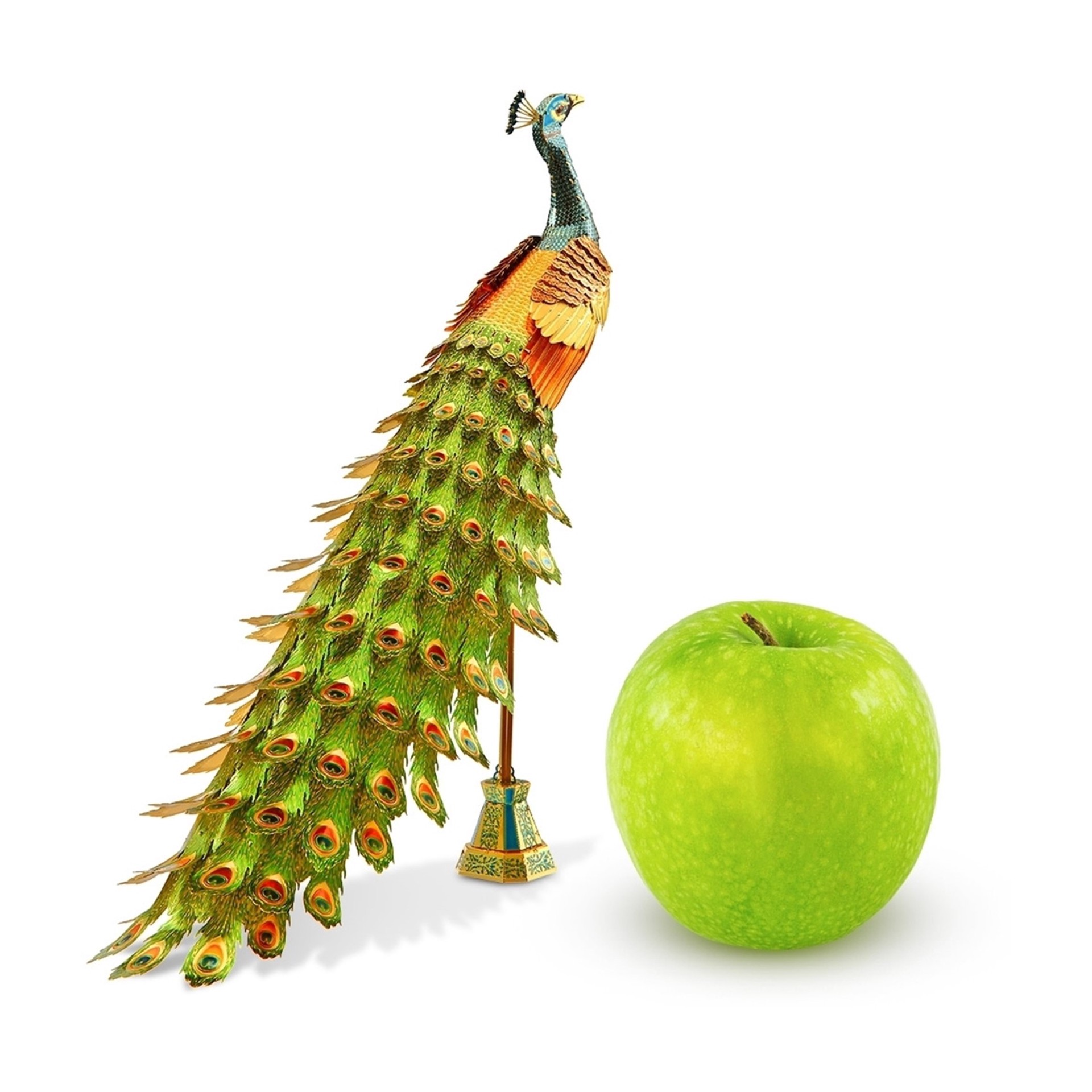 slide 4 of 12, Fascinations Metal Earth Premium Series Peacock Metal Model Kit, 7.09 in x 3.15 in x 9.5 in