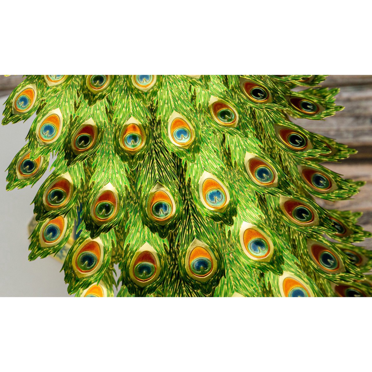 slide 10 of 12, Fascinations Metal Earth Premium Series Peacock Metal Model Kit, 7.09 in x 3.15 in x 9.5 in