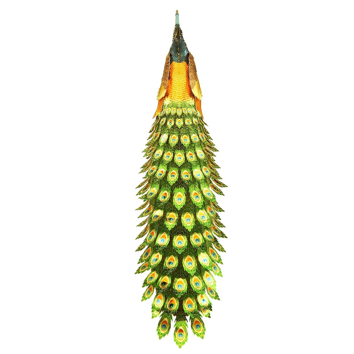 slide 9 of 12, Fascinations Metal Earth Premium Series Peacock Metal Model Kit, 7.09 in x 3.15 in x 9.5 in