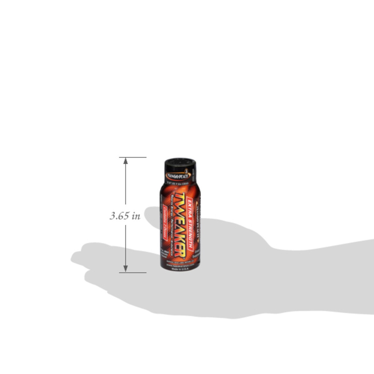 slide 2 of 13, Tweaker Extra Strength Energy Shot Mango-Peach - 2 fl oz, 2 fl oz