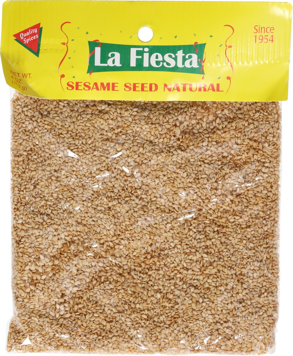 slide 2 of 11, La Fiesta Natural Sesame Seed 4 oz, 4 oz
