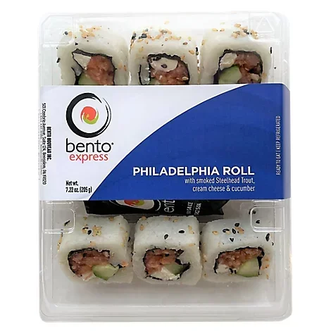 slide 1 of 1, Bento Sushi Philadelphia Roll - 7.22 OZ, 7.22 oz
