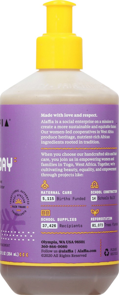 slide 11 of 12, Alaffia Lavender Spice Hand Soap 12 oz, 1 ct
