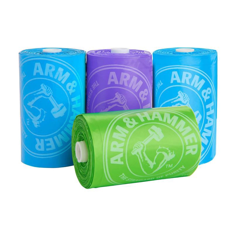 slide 1 of 5, Munchkin Lavender Scent Diaper Disposal Bags Bag 48 ea, 48 ct