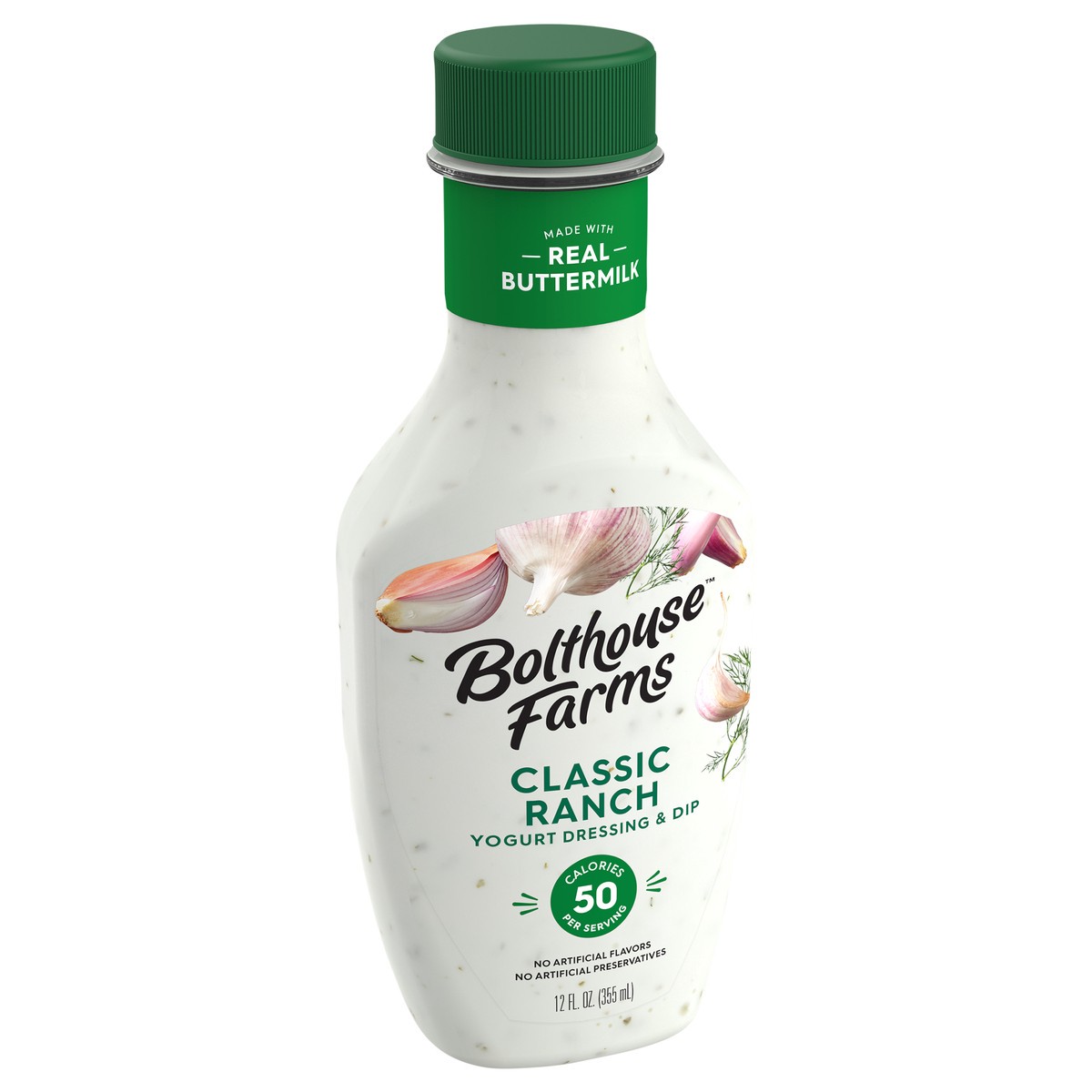 slide 5 of 9, Bolthouse Farms Dressing, Classic Ranch Yogurt Dressing, 12 fl. oz., 12 oz