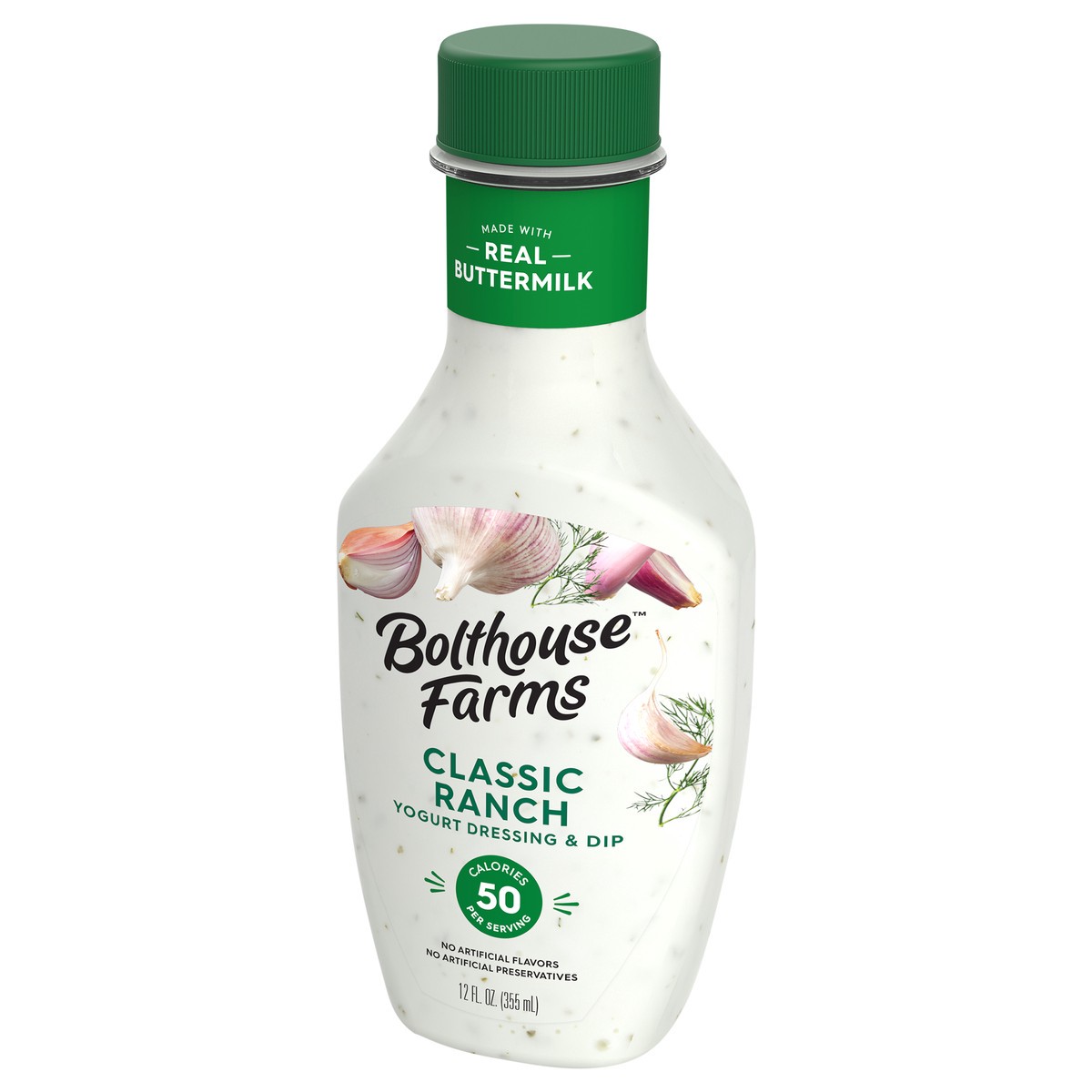 slide 7 of 9, Bolthouse Farms Dressing, Classic Ranch Yogurt Dressing, 12 fl. oz., 12 oz