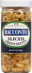 Racconto Sliced Green Olives