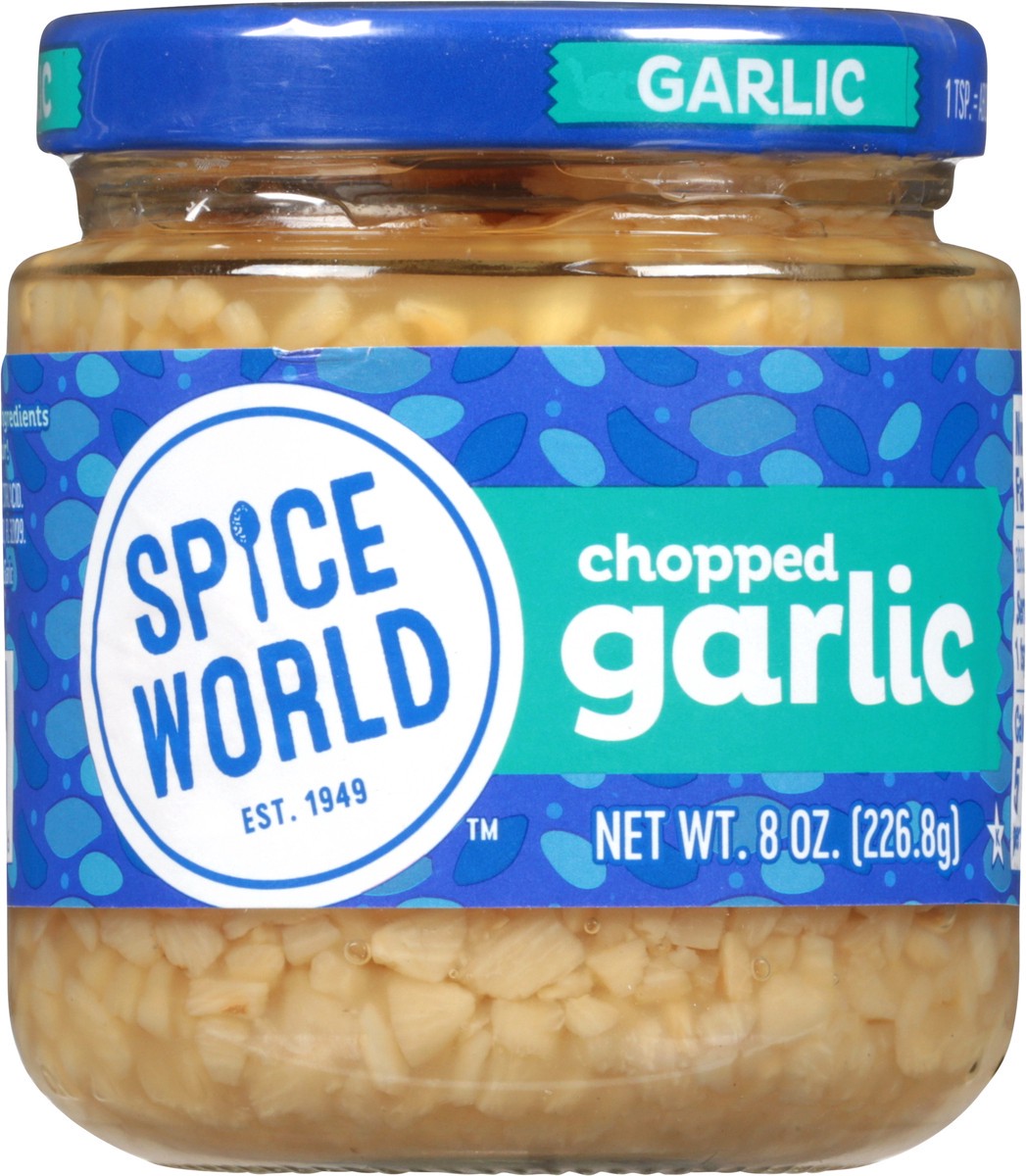 slide 12 of 14, Spice World Chopped Garlic, 8 oz