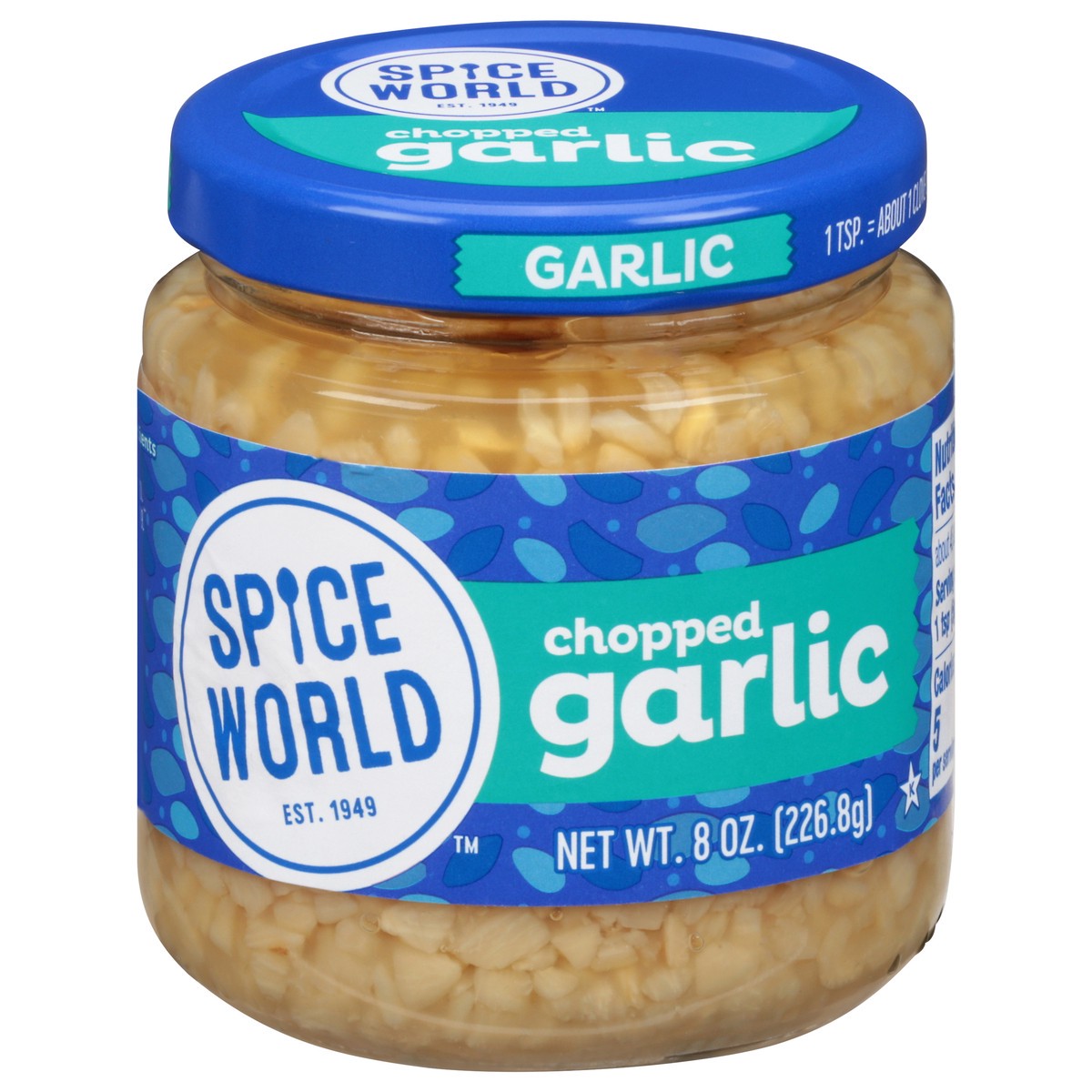 slide 3 of 14, Spice World Chopped Garlic, 8 oz