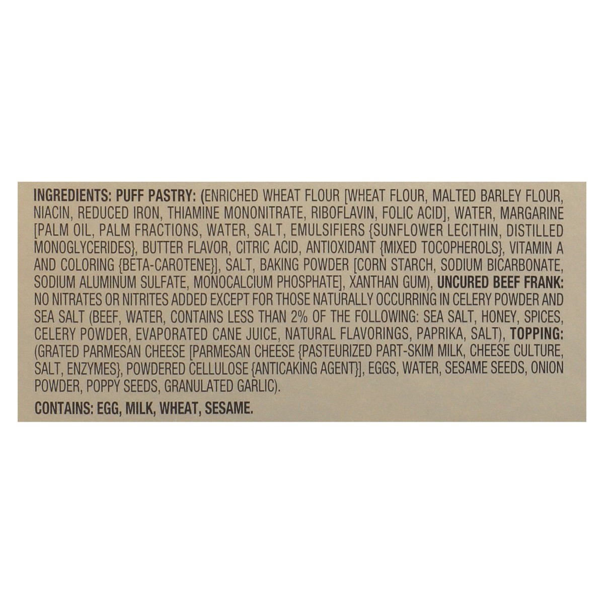 slide 9 of 16, Crav'n Flavor Uncured Everything Seasoning Beef Franks In Puff Pastry Mini 10 ea, 10 ct