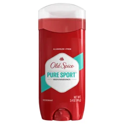 Old Spice Aluminum Free Deodorant for Men, High Endurance Pure Sport, 3.4 oz