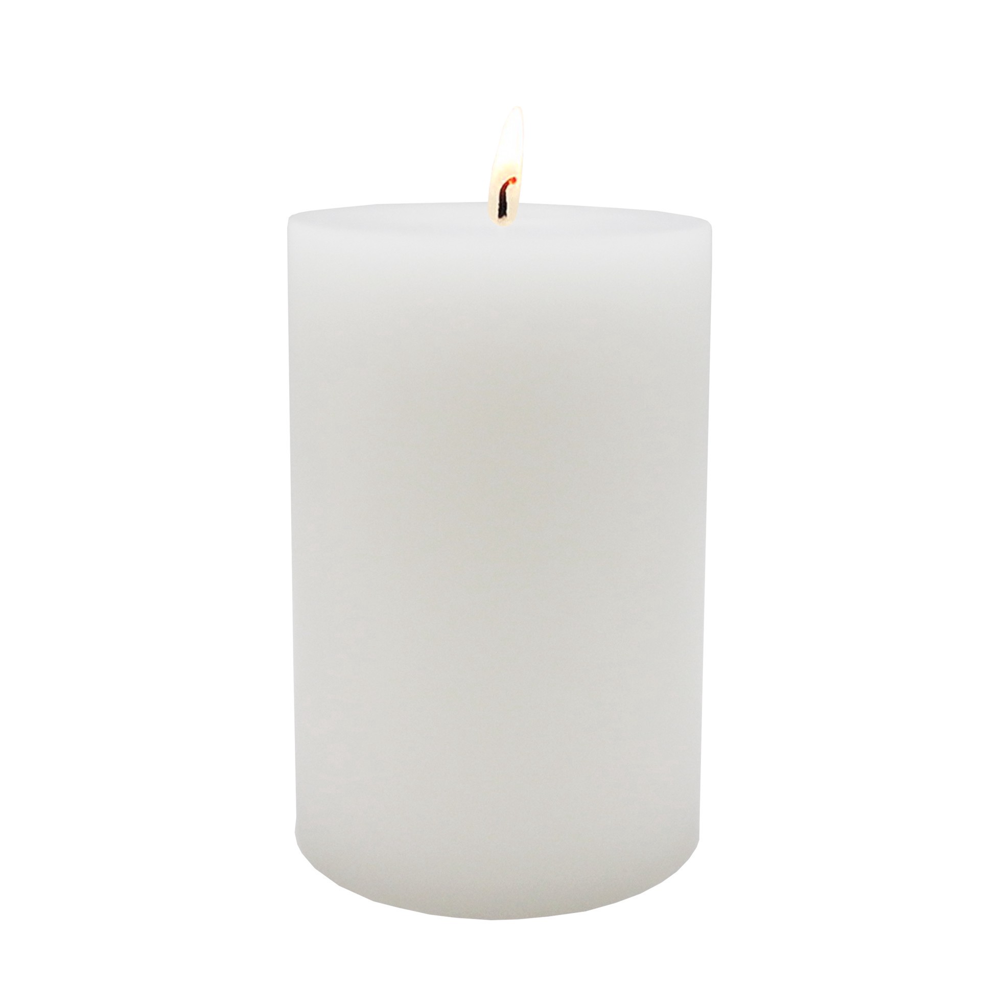slide 3 of 4, 4" X 6" White Pillar Candle By Ashland, 4 in x 6 in