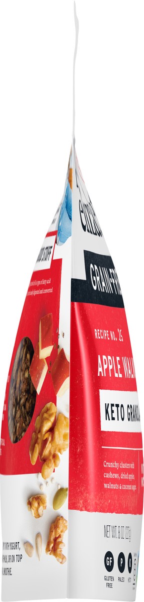 slide 7 of 9, Purely Elizabeth Apple Walnut Grain-Free Keto Granola Clusters, 8 oz