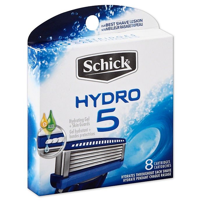 slide 1 of 1, Schick Hydro Razor Refill, 8 ct