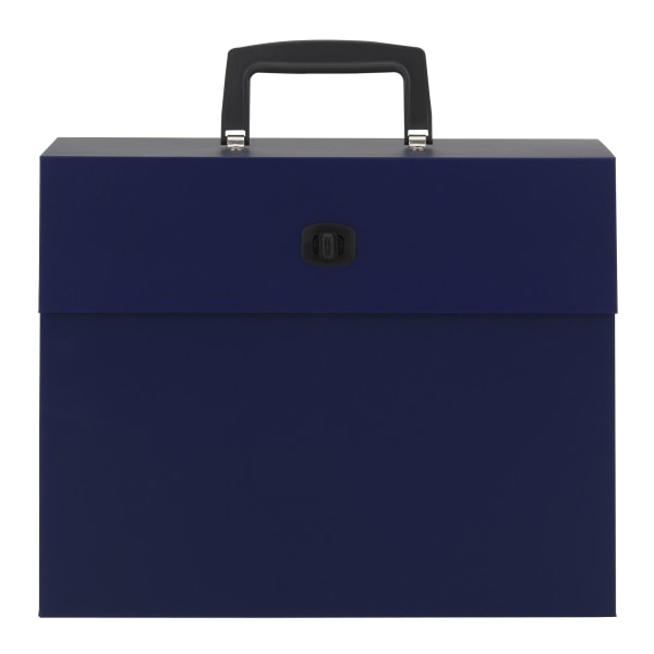 slide 1 of 3, Office Depot Legal Paper-Size Blue Case File, 1 ct