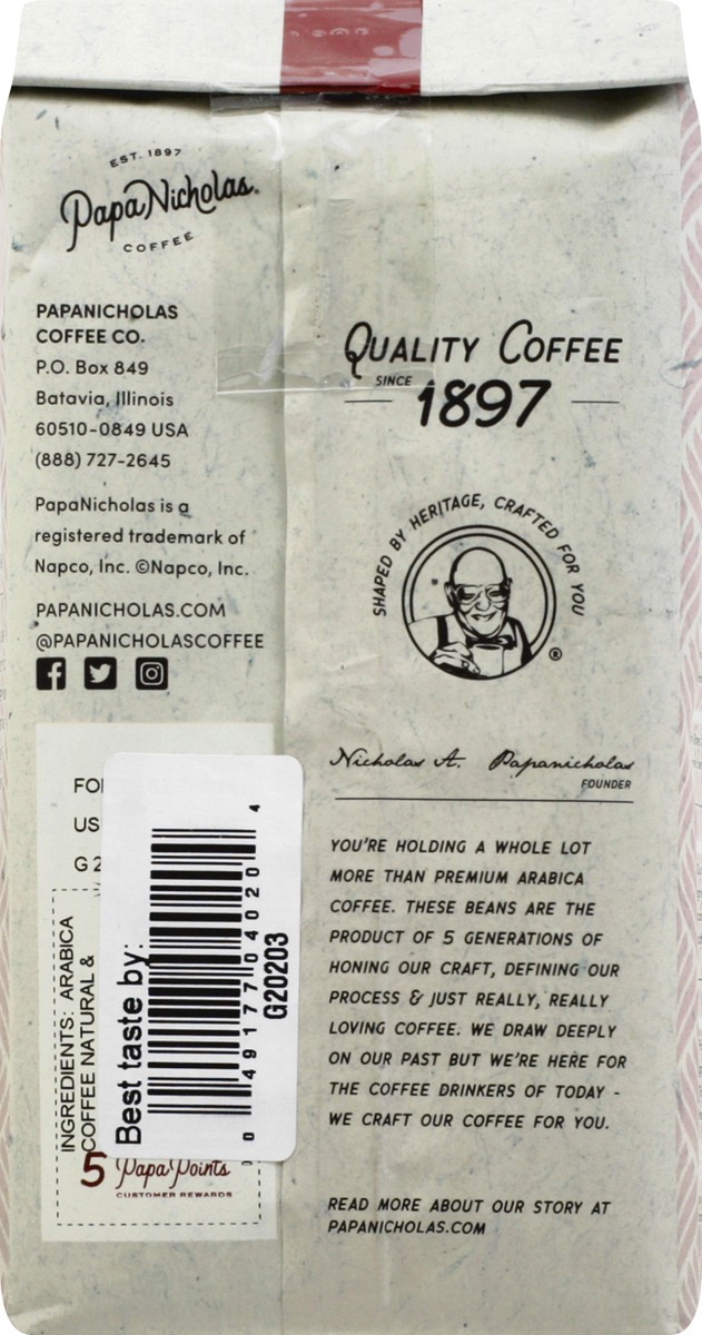 slide 4 of 6, PapaNicholas Coffee, Ground, Dark Roast, French Roast - 11 oz, 11 oz