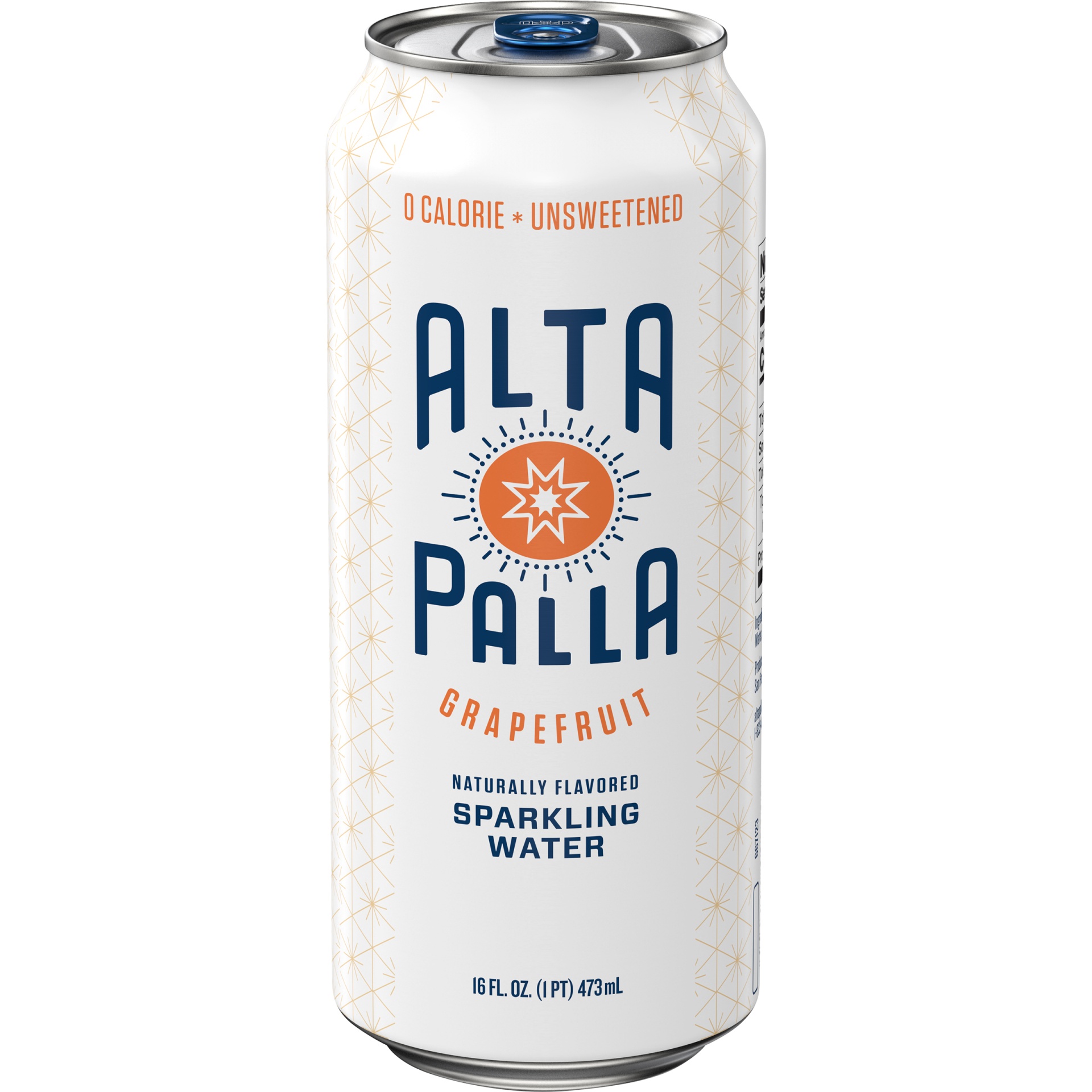 slide 1 of 1, Alta Palla Naturally Flavored Zero Calorie Zero Sugar Sparkling Water, Grapefruit - 16 fl oz, 16 fl oz