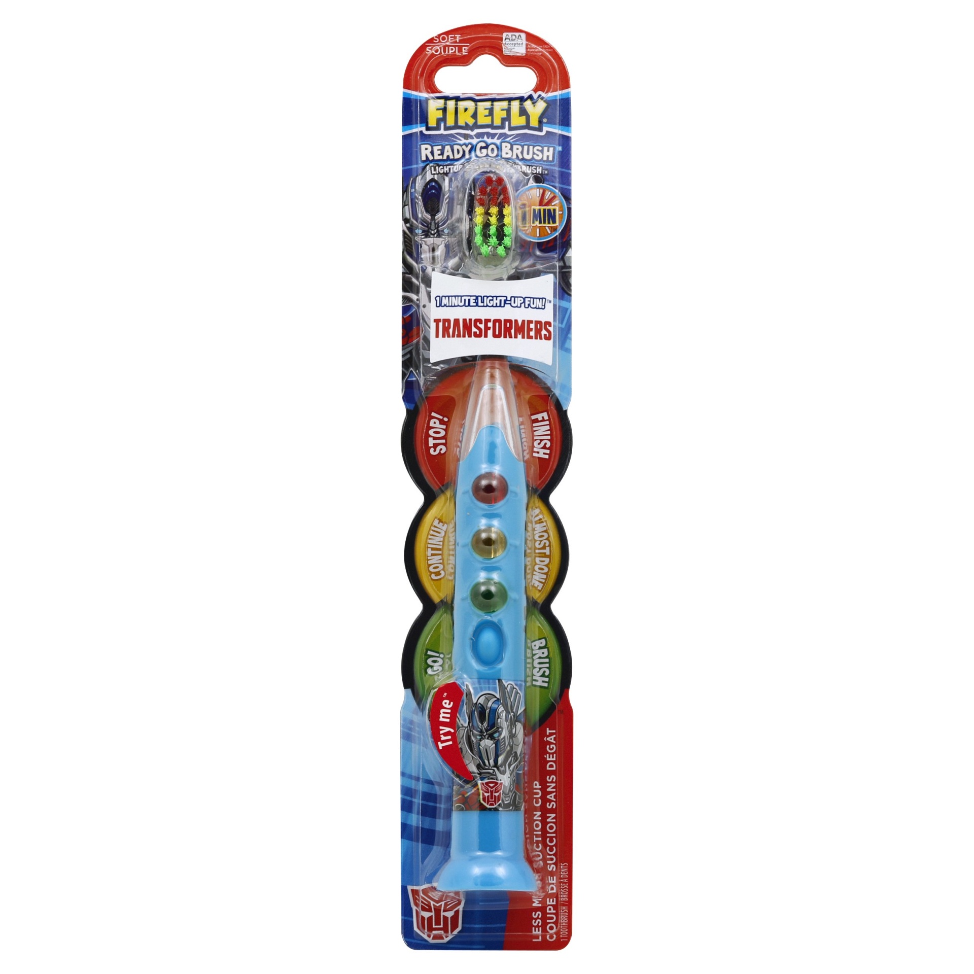 slide 1 of 6, Firefly Transformers Ready Go Brush Toothbrush, 1 ct