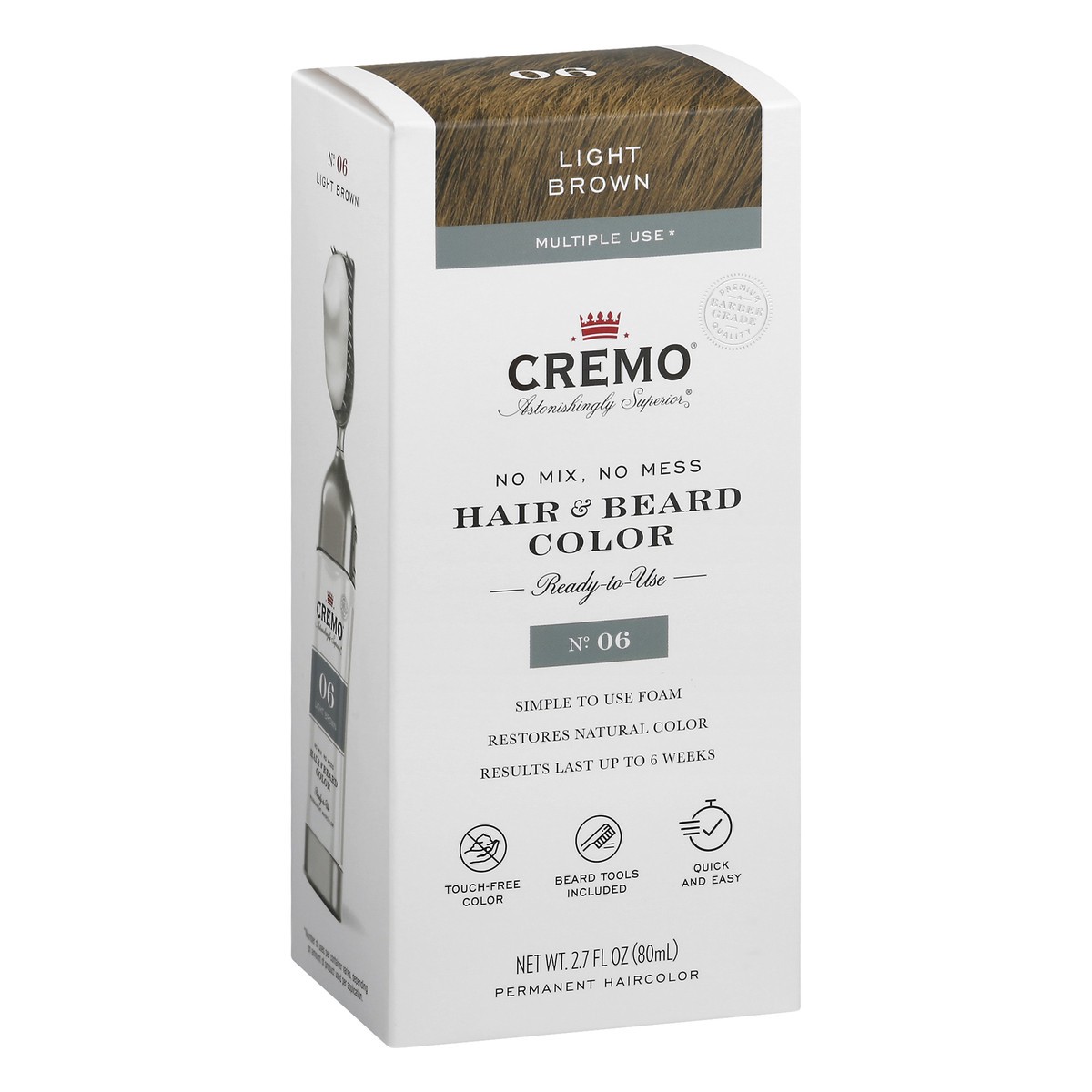 slide 2 of 9, Cremo Crmo Beard/Hair Colr, 3.2 oz