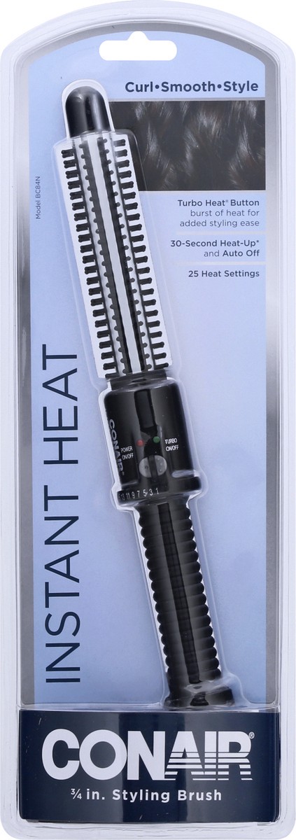 slide 6 of 9, Conair Hot Sticks Instant Heat 3/4" Hot Brush, 3/4 in