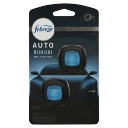 Febreze Auto Midnight Air Freshener 2 ea