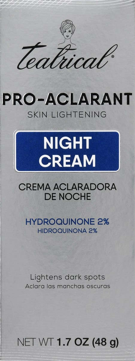slide 3 of 12, teatrical Pro-Aclarant Night Cream 1.7 oz, 1.7 oz