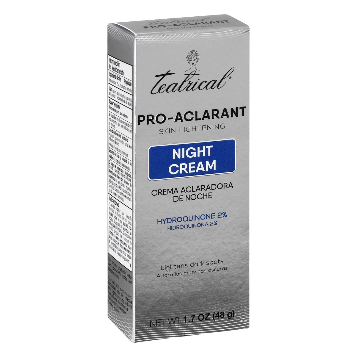slide 5 of 12, teatrical Pro-Aclarant Night Cream 1.7 oz, 1.7 oz