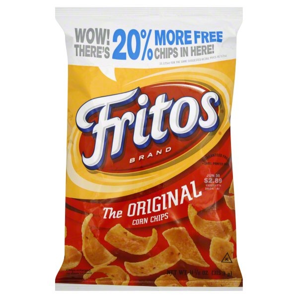 slide 1 of 1, Fritos Corn Chips, The Original, 11.13 oz