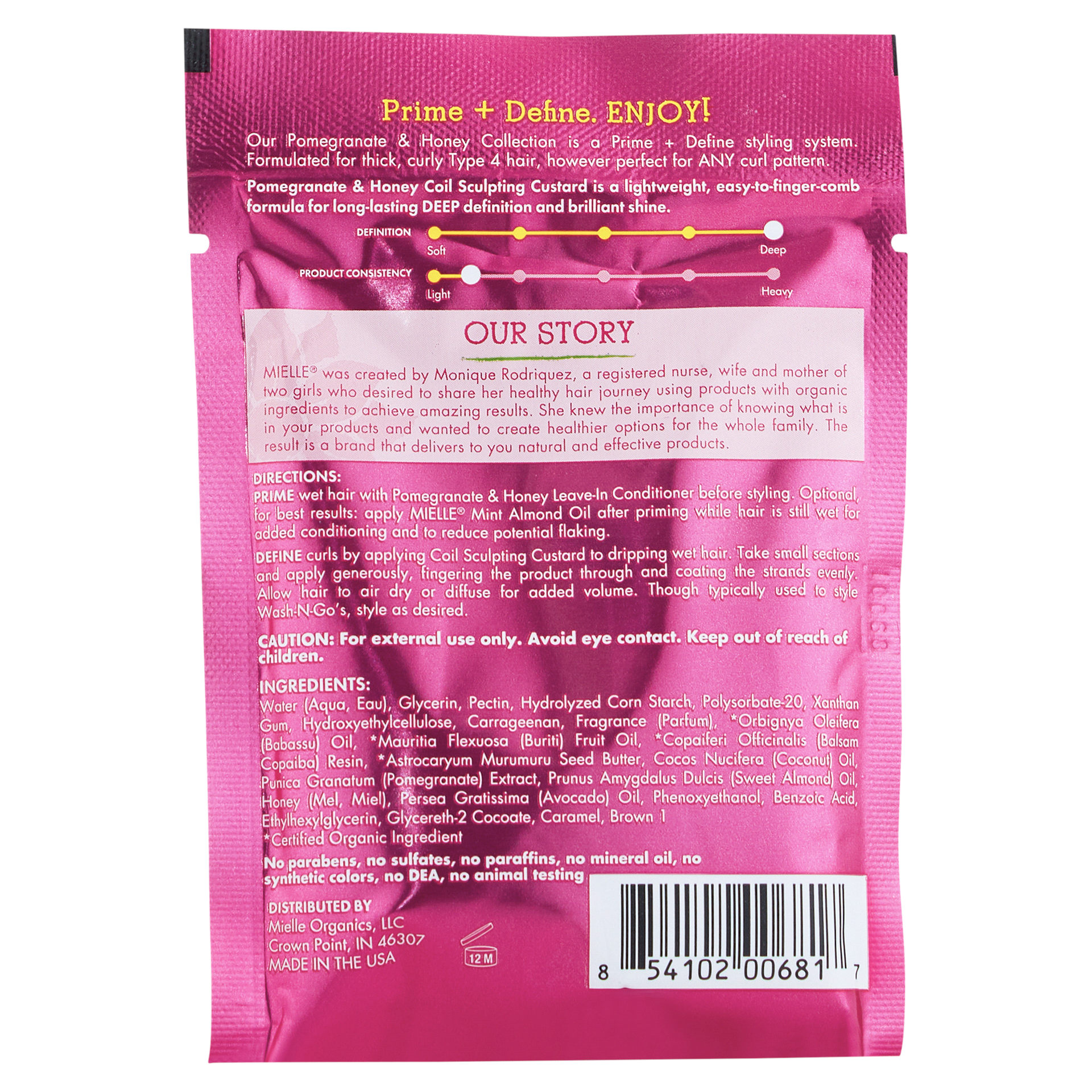 slide 2 of 5, Mielle Pomegranate And Honey Leave In Conditioner, 1.75 oz