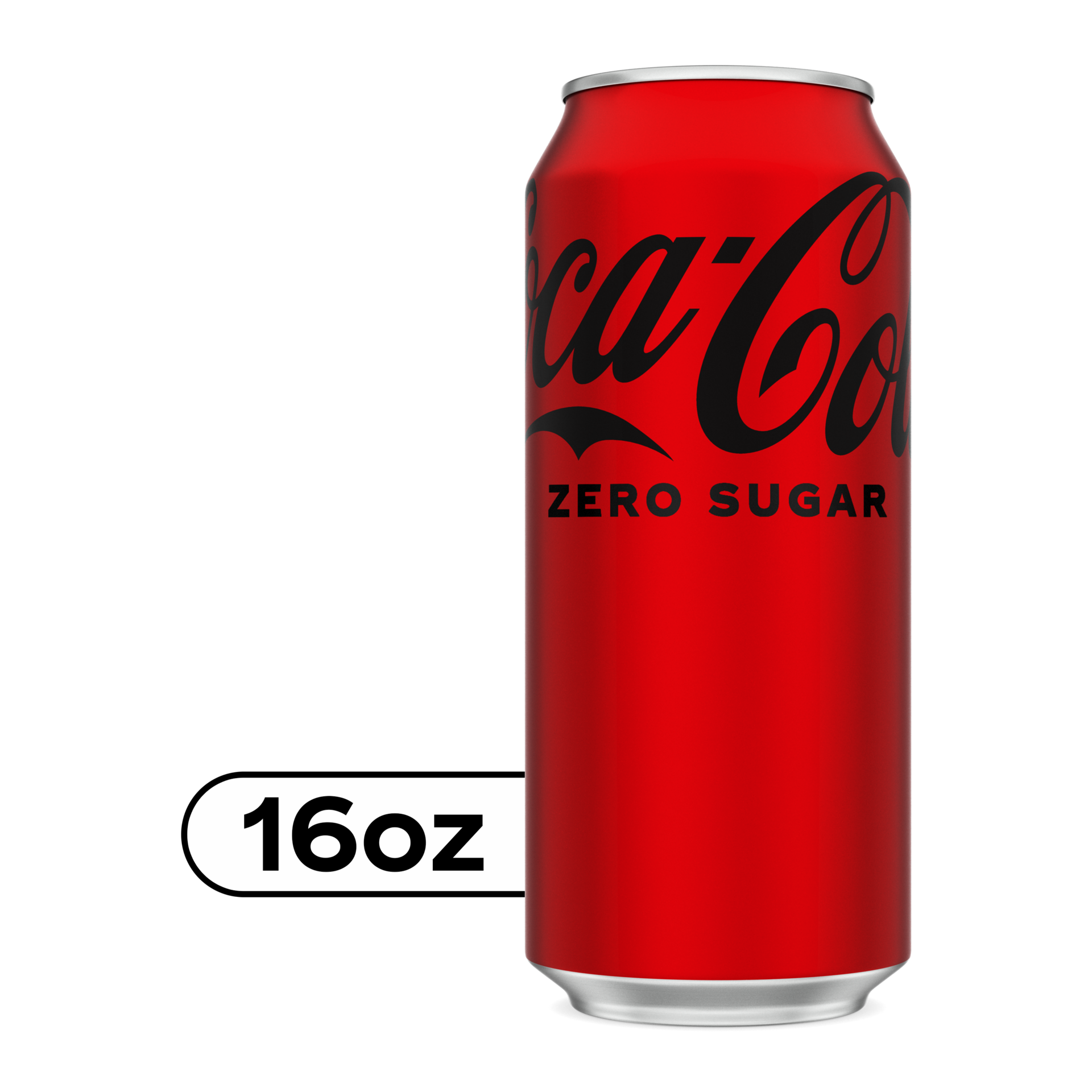 slide 1 of 6, Coca-Cola Sugar Diet Soda Soft Drink, 16 fl oz, 16 fl oz