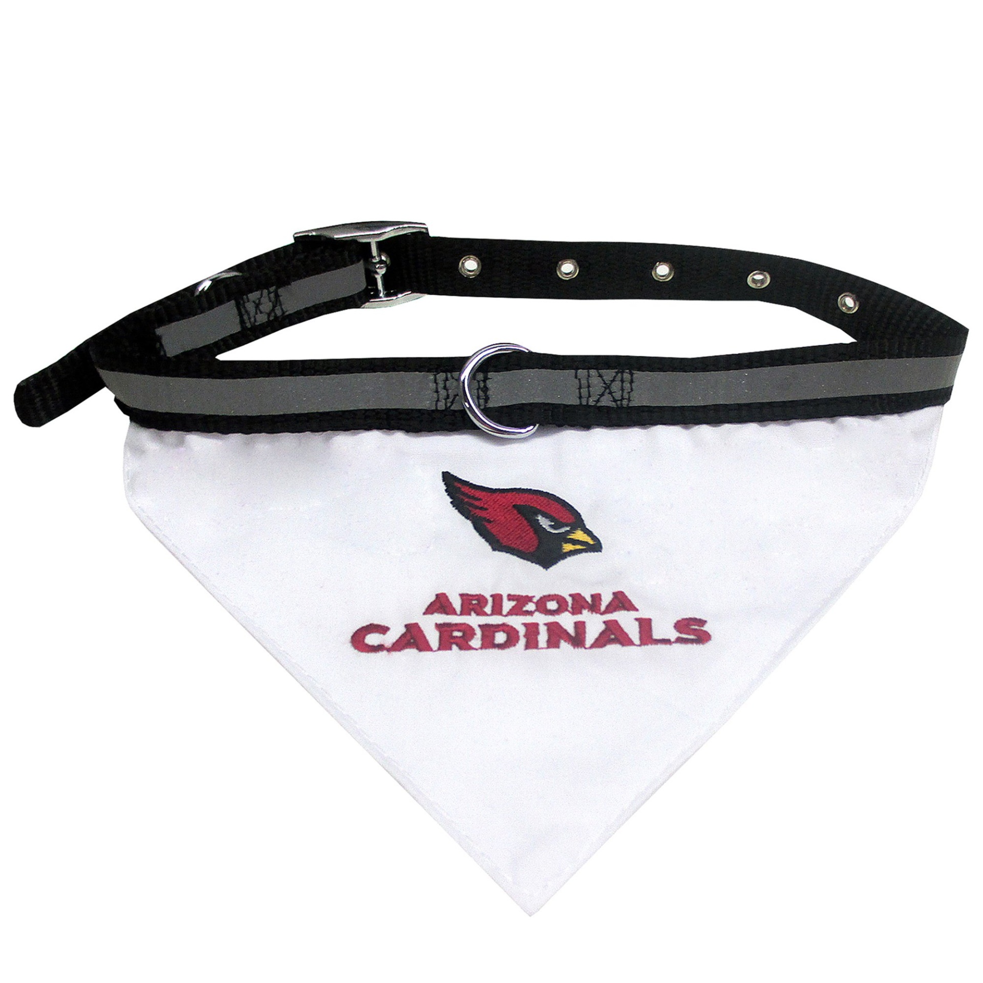 slide 1 of 1, Pets First Arizona Cardinals Collar Bandana, MED