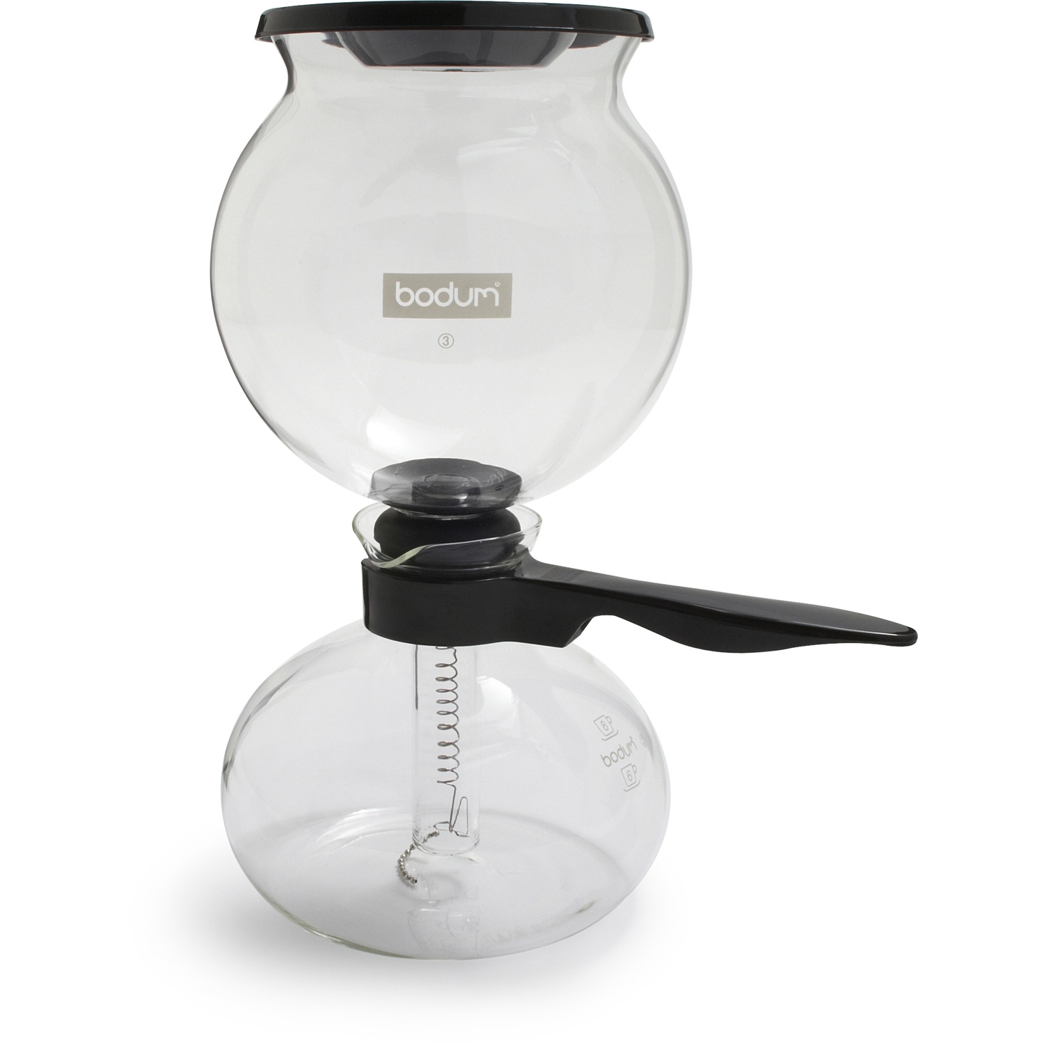 slide 1 of 1, Bodum Pebo Vacuum Coffee Maker, Clear, 1 ct