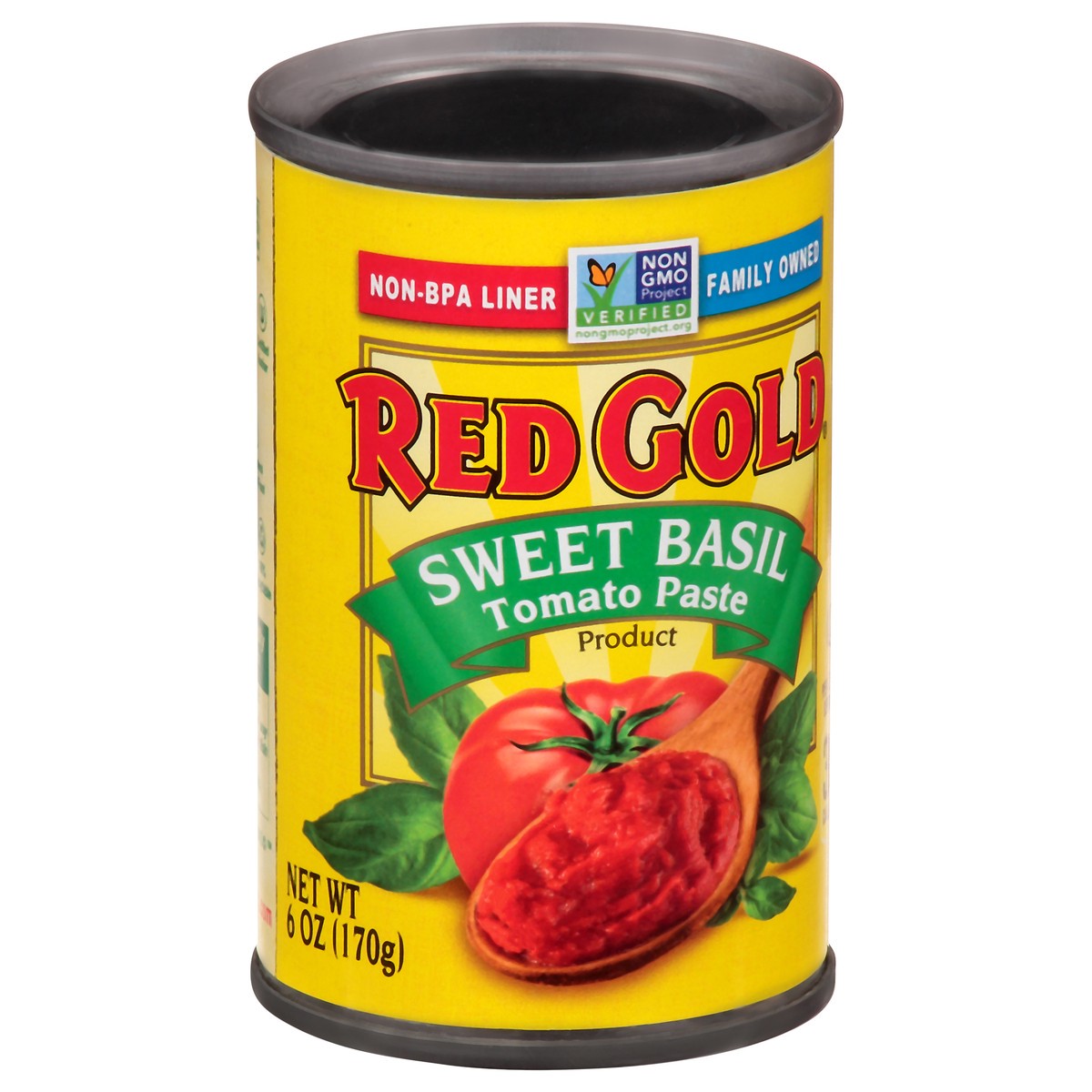 slide 7 of 11, Red Gold Sweet Basil Tomato Paste 6 oz, 6 oz