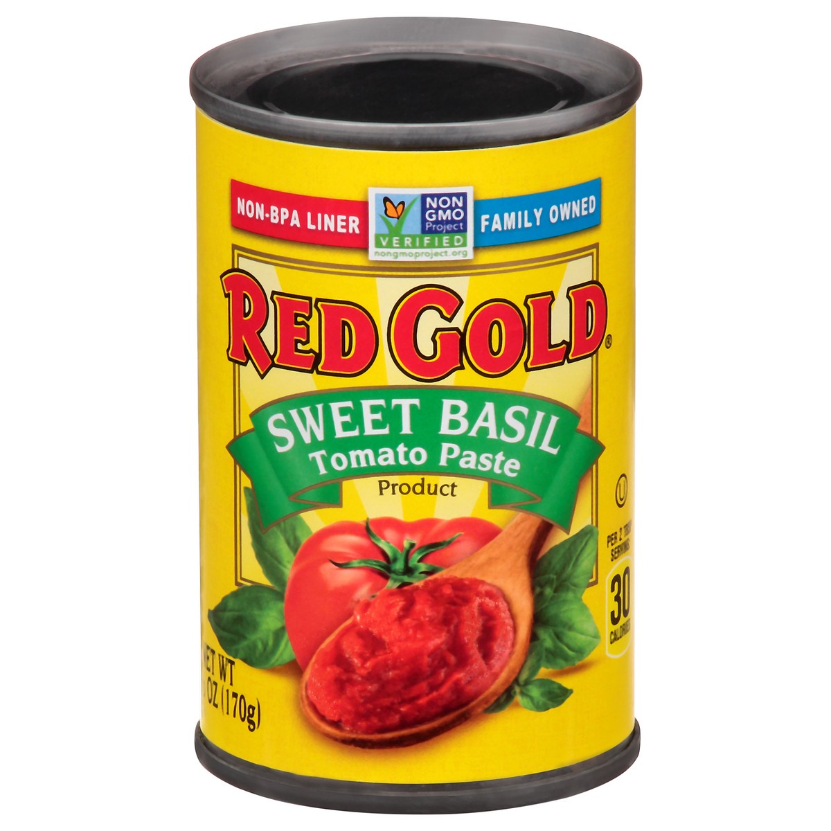 slide 6 of 11, Red Gold Sweet Basil Tomato Paste 6 oz, 6 oz
