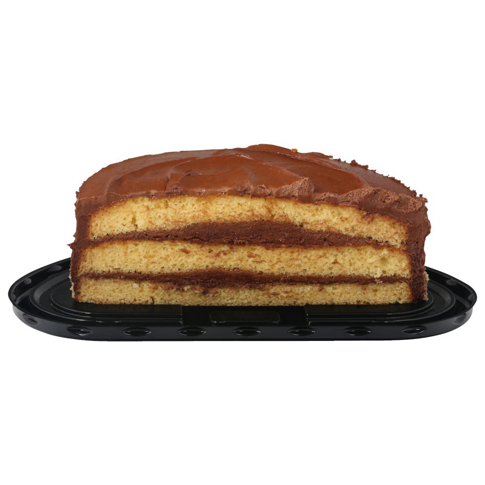 slide 1 of 1, Harris Teeter™ Old Fashion Fudge Half Cake, 1 ct