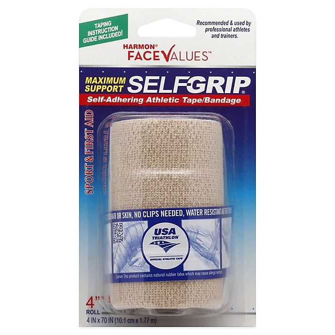 slide 1 of 1, Harmon Face Values Self Grip Bandage - Beige, 4 in