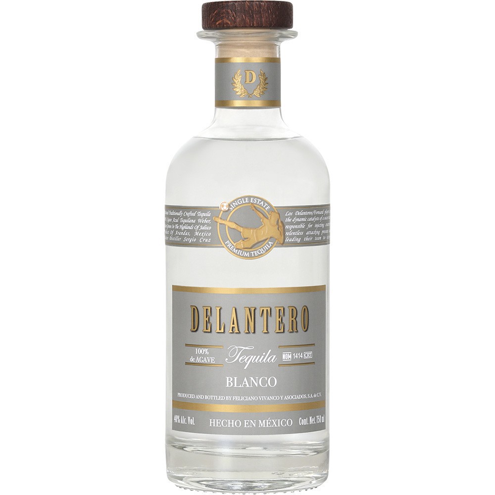 slide 1 of 1, Delantero Blanco Tequila, 750 ml