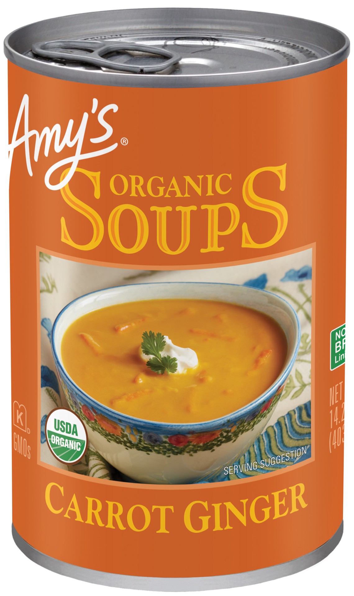 slide 1 of 7, Amy'S Carrot Ginger Soup - 14.2 Oz, 14.2 oz