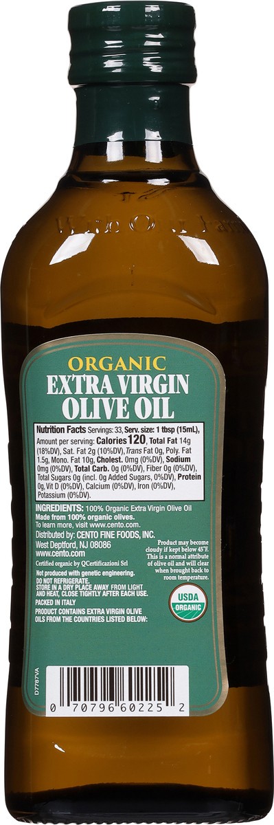 slide 11 of 14, Cento Organic Extra Virgin Olive, 25.3 oz