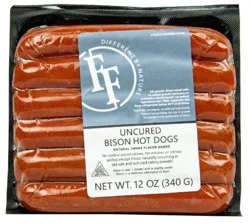 Fossil Farms Bison Hot Dog 12 oz