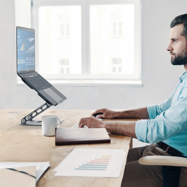 slide 5 of 8, j5create Multi-Angle Laptop Stand 1 ea, 1 ct