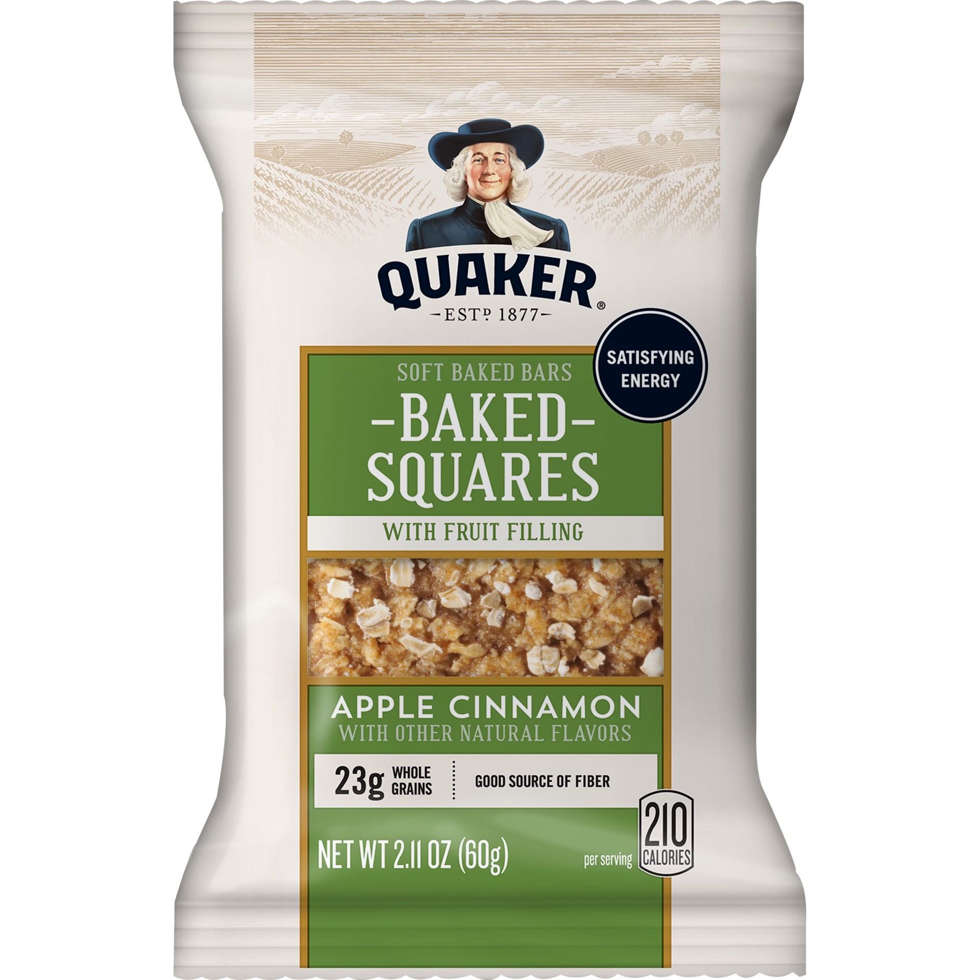 slide 1 of 4, Quaker Baked Squares, 2.11 oz