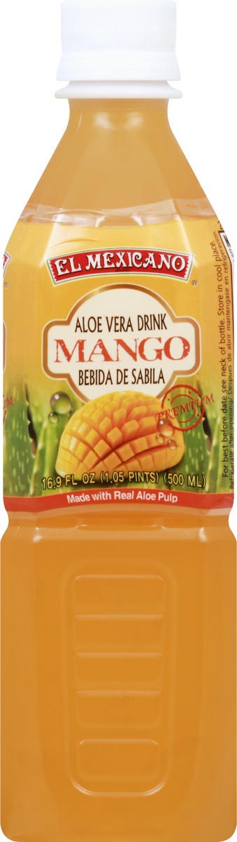 slide 3 of 9, El Mexicano Aloe Vera Drink 16.9 oz, 16.9 fl oz