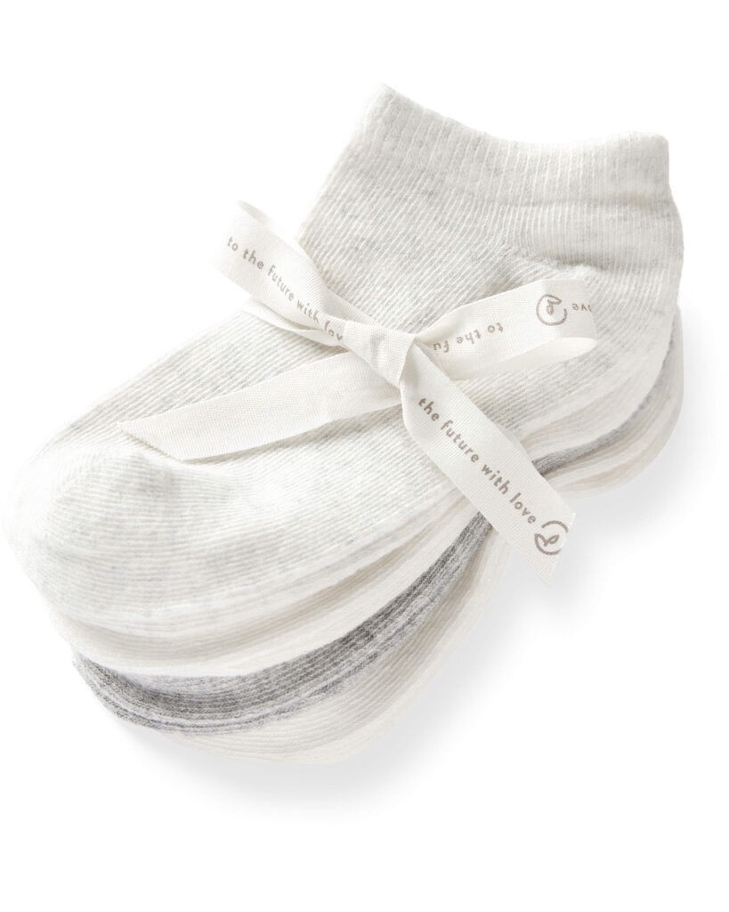 slide 2 of 2, Littleplanet Kid 4-Pack No Show Socks Multi 4-7, 1 ct