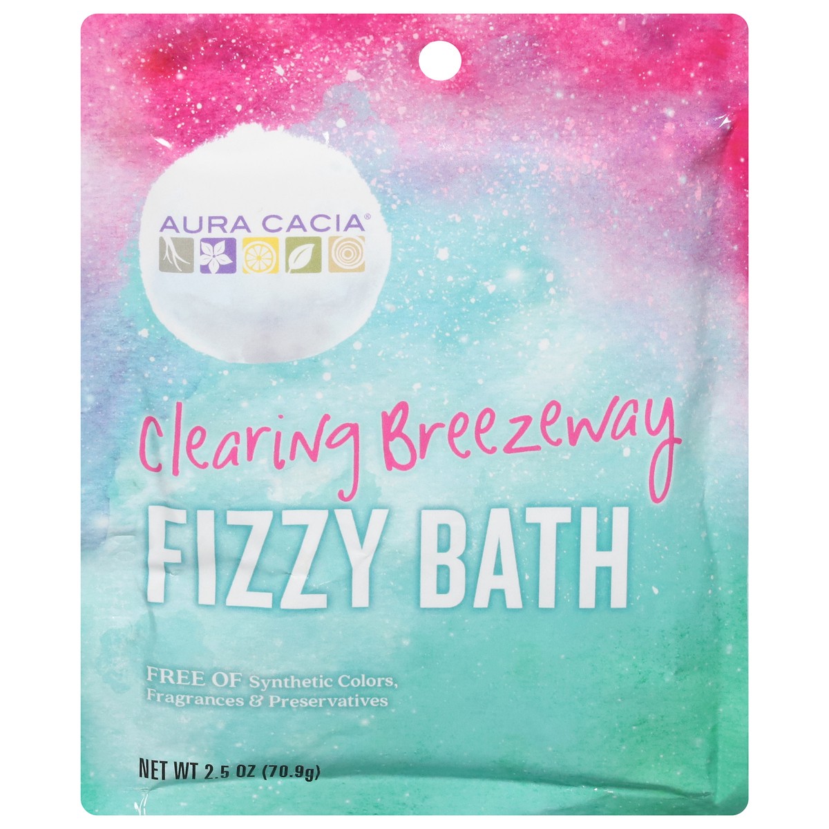 slide 11 of 12, Aura Cacia Clearing Breezeway Fizzy Bath 2.5 oz, 2.5 oz